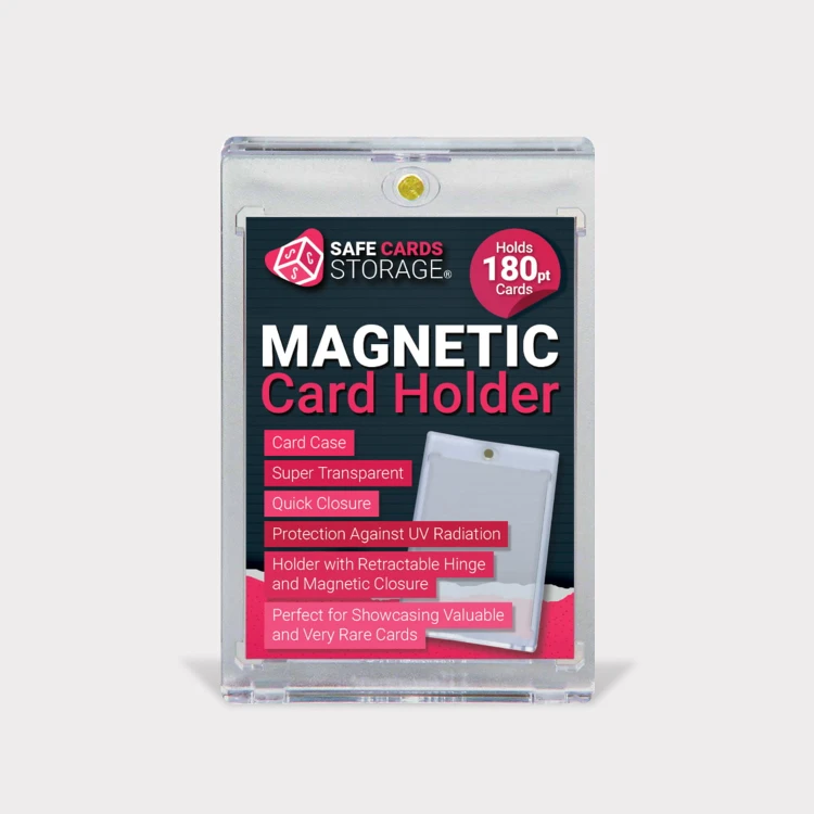 180PT One Touch Magnetic Holder Ultra clear Safe Cards Storage.jpg