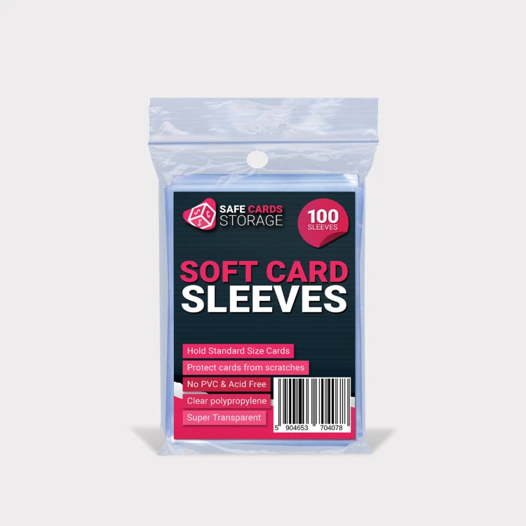 Koszulki na karty Protektory Ultra clear 100 szt SCS.jpg